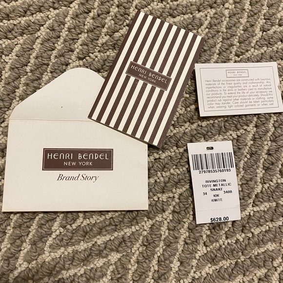 Henri Bendel Snake Skin Tote - Picture 7 of 8